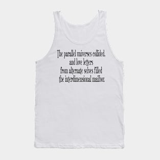 The Parallel Universes Tank Top